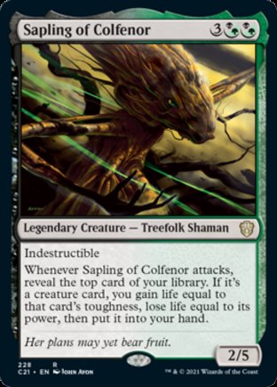 Sapling of Colfenor | Commander 2021