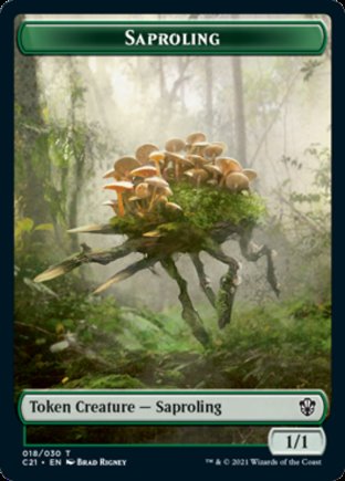 Saproling token | Commander 2021