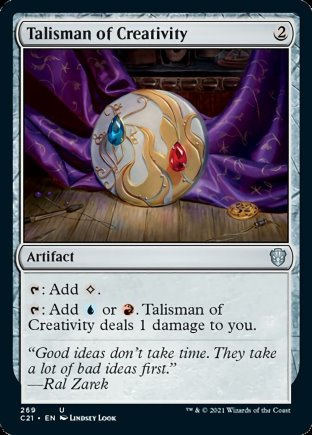 Talisman of Creativity | Commander 2021