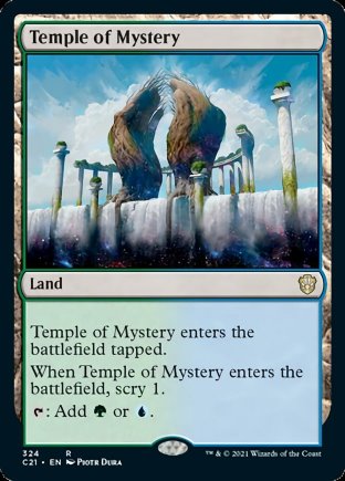 Temple of Mystery | Commander 2021