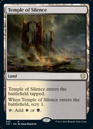 Temple of Silence | Commander 2021