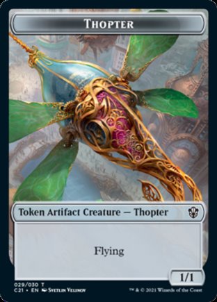 Thopter token | Commander 2021