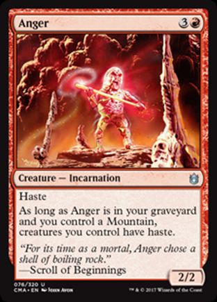 Anger | Commander Anthology I