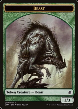 Beast token | Commander Anthology I
