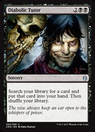 Diabolic Tutor | Commander Anthology I