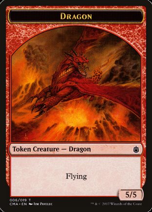 Dragon token | Commander Anthology I