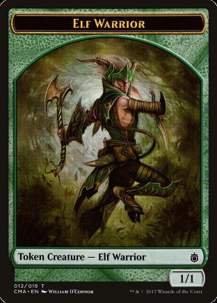 Elf Warrior token | Commander Anthology I