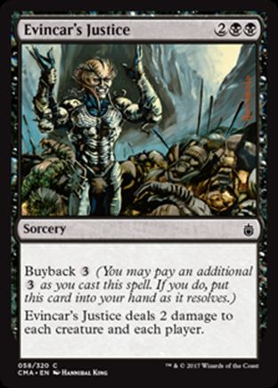 Evincar’s Justice | Commander Anthology I
