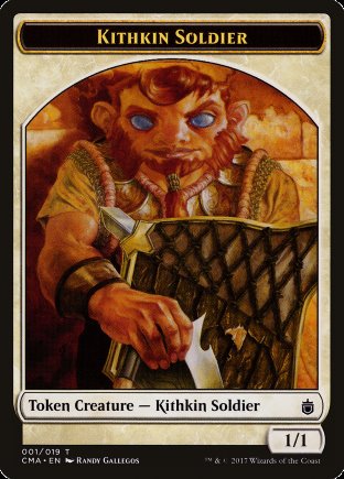 Kithkin Soldier token | Commander Anthology I