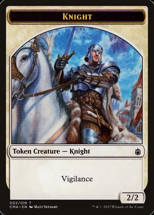 Knight token | Commander Anthology I