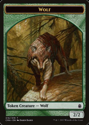 Wolf token | Commander Anthology I