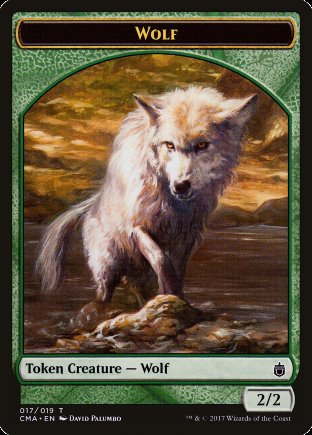 Wolf token | Commander Anthology I