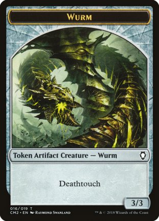 Wurm token | Commander Anthology II