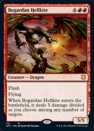 Bogardan Hellkite | Commander Forgotten Realms