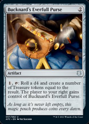 Bucknard’s Everfull Purse | Commander Forgotten Realms