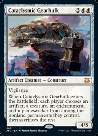 Cataclysmic Gearhulk | Commander Forgotten Realms