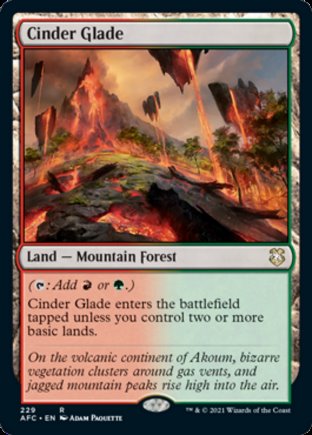 Cinder Glade | Commander Forgotten Realms