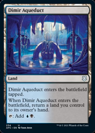 Dimir Aqueduct | Commander Forgotten Realms