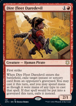 Dire Fleet Daredevil | Commander Forgotten Realms