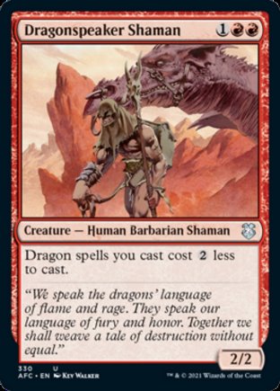 Dragonspeaker Shaman | Commander Forgotten Realms