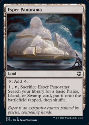 Esper Panorama | Commander Forgotten Realms