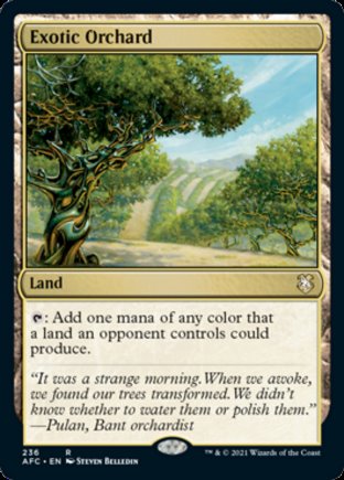 Exotic Orchard | Commander Forgotten Realms