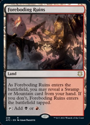 Foreboding Ruins | Commander Forgotten Realms