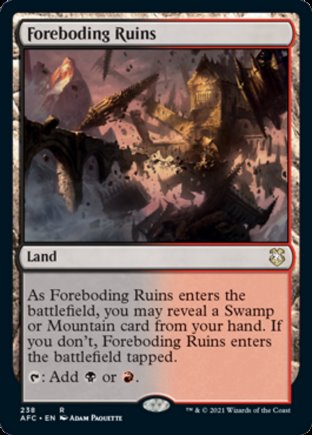 Foreboding Ruins | Commander Forgotten Realms