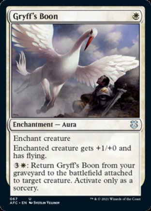 Gryff’s Boon | Commander Forgotten Realms