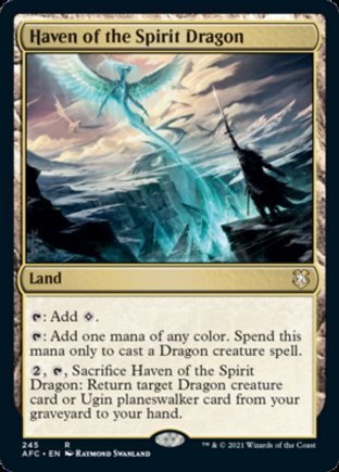 Haven of the Spirit Dragon | Commander Forgotten Realms