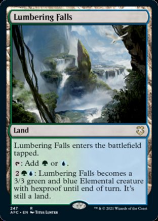 Lumbering Falls | Commander Forgotten Realms