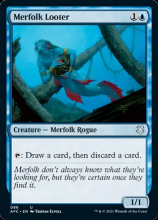 Merfolk Looter | Commander Forgotten Realms