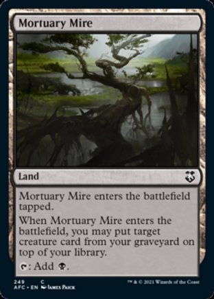 Mortuary Mire | Commander Forgotten Realms