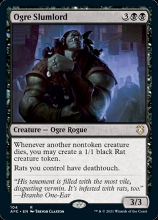 Ogre Slumlord | Commander Forgotten Realms