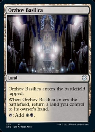 Orzhov Basilica | Commander Forgotten Realms