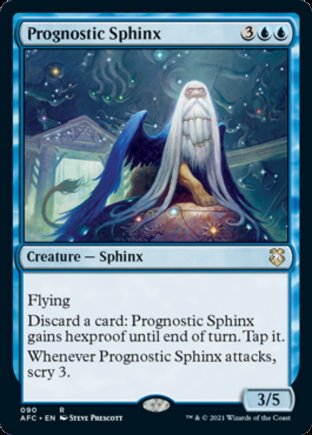 Prognostic Sphinx | Commander Forgotten Realms