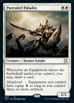 Puresteel Paladin | Commander Forgotten Realms