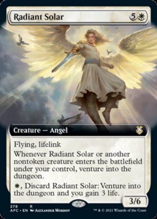 Radiant Solar | Commander Forgotten Realms