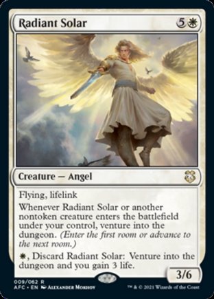 Radiant Solar | Commander Forgotten Realms