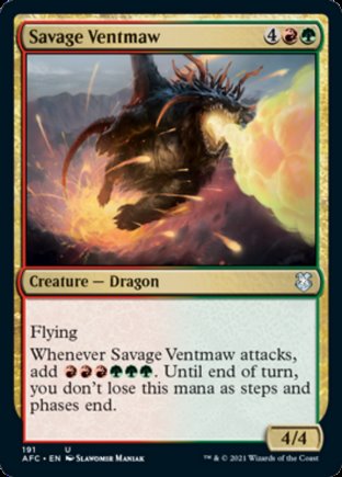 Savage Ventmaw | Commander Forgotten Realms