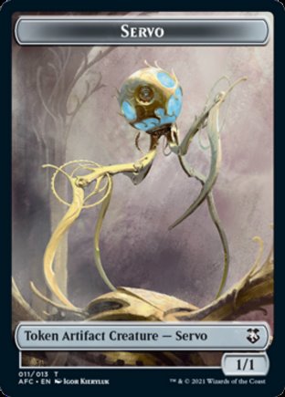 Servo token | Commander Forgotten Realms