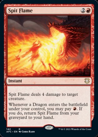 Spit Flame | Commander Forgotten Realms