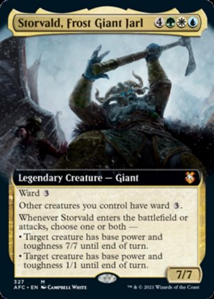 Storvald, Frost Giant Jarl | Commander Forgotten Realms