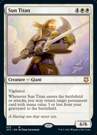 Sun Titan | Commander Forgotten Realms