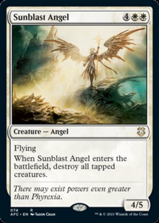 Sunblast Angel | Commander Forgotten Realms
