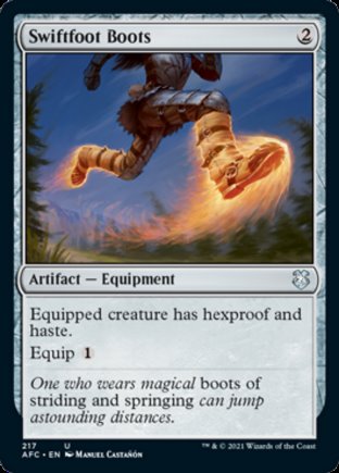 Swiftfoot Boots | Commander Forgotten Realms