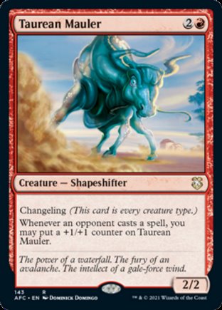 Taurean Mauler | Commander Forgotten Realms