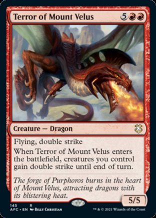 Terror of Mount Velus | Commander Forgotten Realms