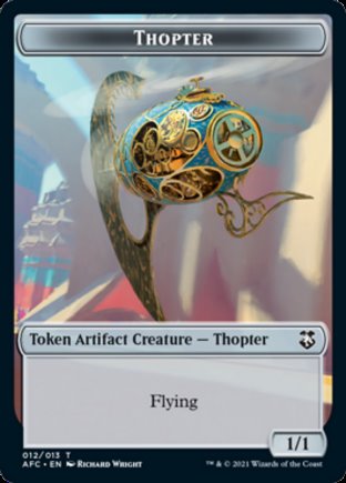 Thopter token | Commander Forgotten Realms