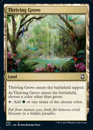 Thriving Grove | Commander Forgotten Realms